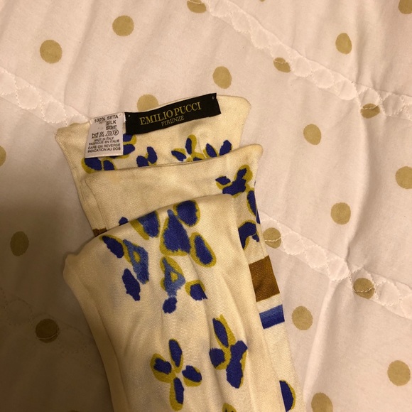Emilio Pucci silk scarf/ belt - Picture 2 of 3